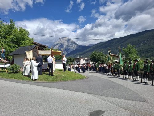 Aufstellung Notburgakapelle